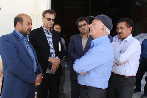 بازدید از ساخت کلینیک بزنجان